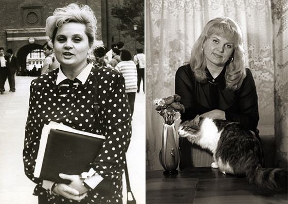 Элла Памфилова в молодости