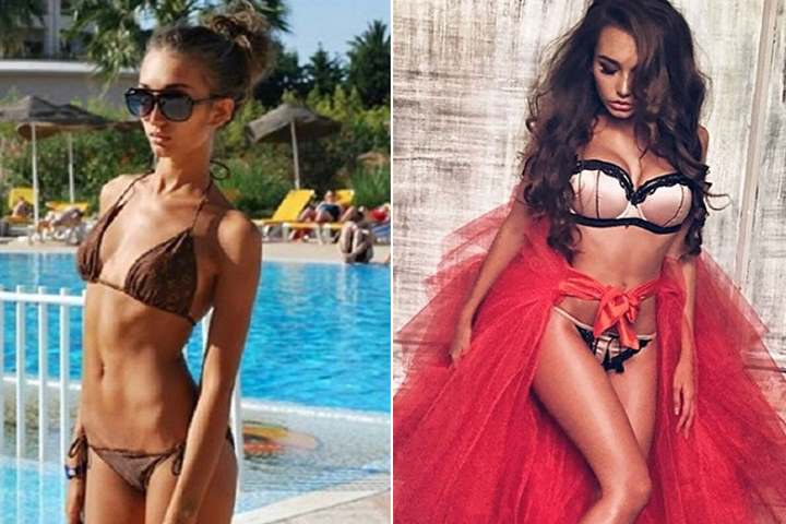 Фигура до и после пластики у Анюты Рай