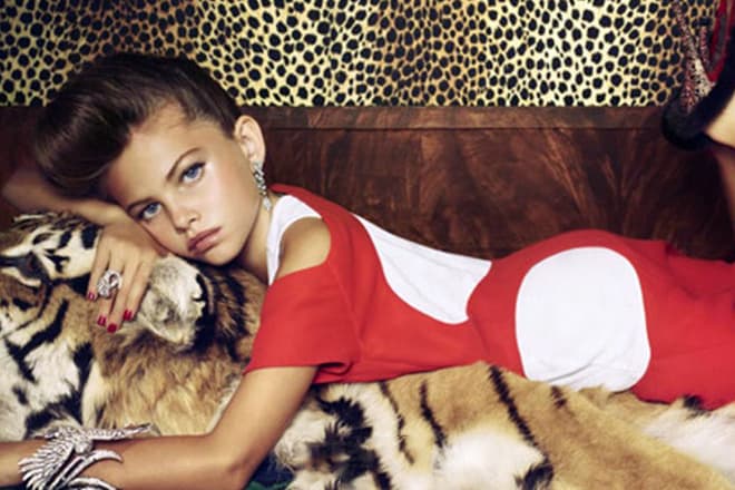 Тилан Блондо в журнале Vogue
