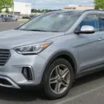 втомобиль Hyundai Santa Fe 2018 года